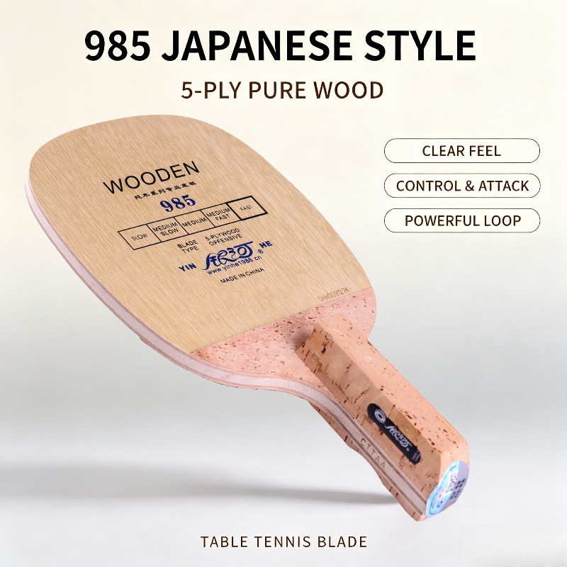 Table Tennis In Japanese - YINHE 985 Japon Penhold Masa Tenisi