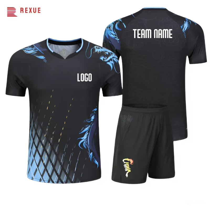 Table Tennis Zhang Jike - Baskı Badminton tenis erkek t-shirtü kadın